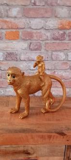 Grote 29cm Aap met Aapje op zijn rug ♥️SALE VERKOOP♥️, Verzamelen, Beelden en Beeldjes, Ophalen of Verzenden, Nieuw, Dier