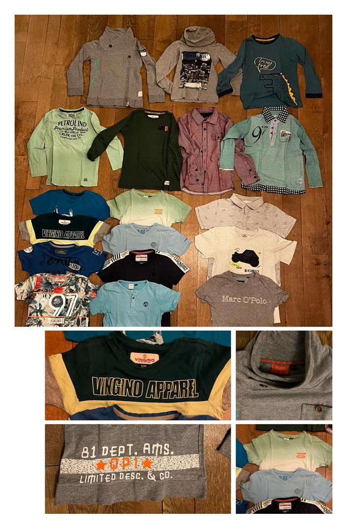 JONGEN kledingpakket 18st 122-128 Quapi Vingino Marc O’Polo, Kinderen en Baby's, Kinderkleding | Kinder-kledingpakketten, Zo goed als nieuw