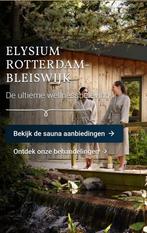 Elysium Bleiswijk dagentree 15 euro!!  t/m zondag 20 juli, Tickets en Kaartjes, Eén persoon, Overige soorten, Overige typen