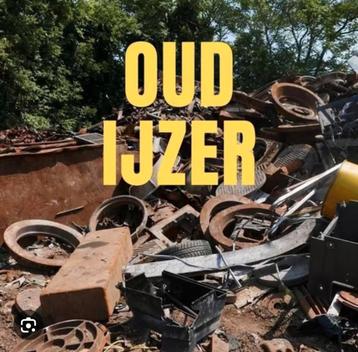 Gezocht oud ijzer gratis kom ik ze graag bij u halen  beschikbaar voor biedingen