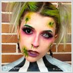 Partylens kleurlenzen - zwart - 0.00, Ophalen of Verzenden, Nieuw, Overige typen