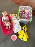 Baby Born poppen set met accessoires, Kinderen en Baby's, Speelgoed | Poppen, Ophalen, Gebruikt, Babypop