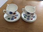 Boerenbond theekopjes, 6 stuks, Huis en Inrichting, Keuken | Servies, Ophalen of Verzenden, Zo goed als nieuw, Kop(pen) en/of Schotel(s)