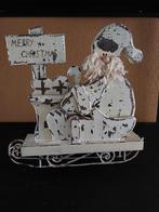 Houten kerstornament: eend op slee - Appletree, Ophalen of Verzenden, Gebruikt