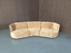GRATIS LEVERING Organische Velvet Bank 290x80 SHOWROOMMODEL, 250 tot 300 cm, Stof, Nieuw, 75 tot 100 cm