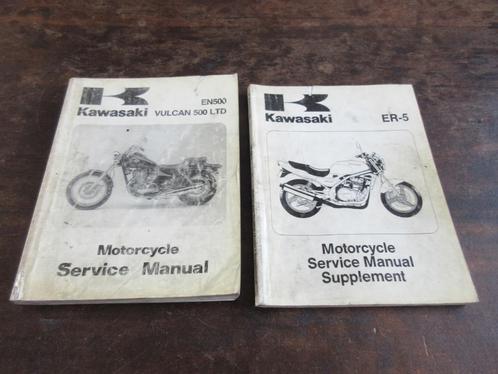 Kawasaki EN500 Vulcan 500 Ltd ER-5 96 97 Shop repair manual, Motoren, Handleidingen en Instructieboekjes, Kawasaki, Ophalen of Verzenden