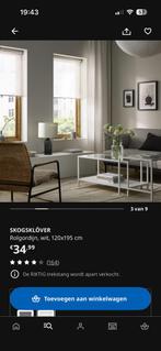 Rolgordijnen ikea 120 cm, Ophalen, Zo goed als nieuw, 100 tot 150 cm