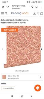 3 rollen Esta home behang Madelief, Huis en Inrichting, Stoffering | Behang, Ophalen of Verzenden, Minder dan 10 m², Roze