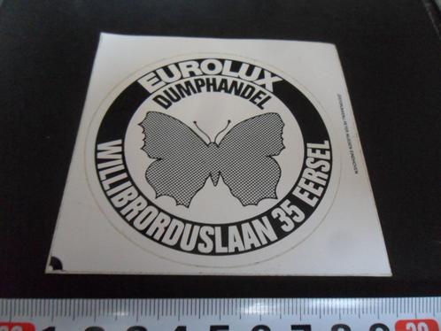 stickers Eersel EUROLUX Dumphandel Willibrorduslaan 35, Hobby en Vrije tijd, Stickers en Plaatjes, Nieuw, Meerdere stickers, Ophalen