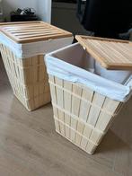 2x ikea brankis houten wasmand, Huis en Inrichting, Ophalen, Gebruikt, Bruin