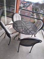 Royal Garden tuinset met 4 stoelen en kussens, Tuin en Terras, Tuinsets en Loungesets, Ophalen of Verzenden