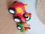 Tractor met aanhangwagen Kiddieland, Kinderen en Baby's, Speelgoed | Overig, Jongen of Meisje, Gebruikt, Ophalen