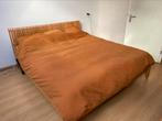 Twee persoons IKEA bed, Huis en Inrichting, Slaapkamer | Bedden, Ophalen, Bruin, Tweepersoons, 180 cm