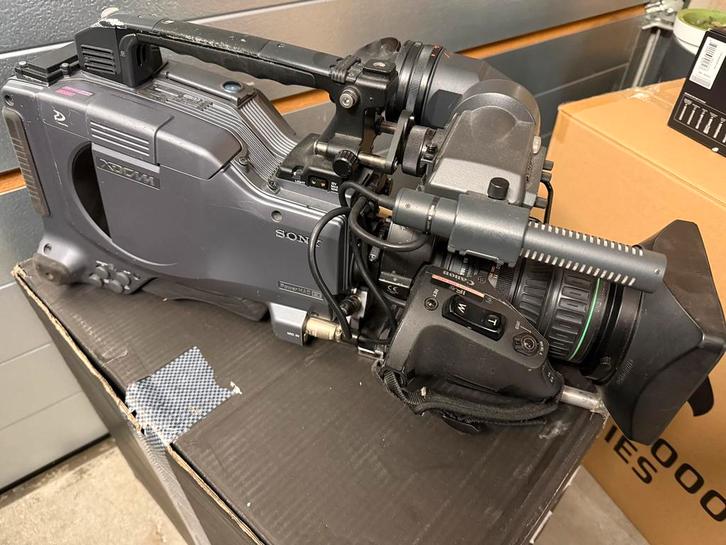 Sony PDW-530 met Canon J21ax7.8B4 SX12 Lens, Audio, Tv en Foto, Professionele Audio-, Tv- en Video-apparatuur, Gebruikt, Video