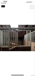 8x Paardenboxen paardenstal stalwanden, Stalling, 4 paarden of pony's of meer