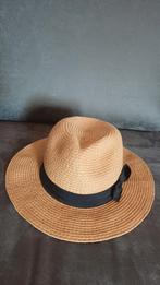 Rietenhoed met Zwarte Strik, Kleding | Dames, Hoeden en Petten, Ophalen, Zo goed als nieuw, 55 cm (S, 6⅞ inch) of minder, Hoed