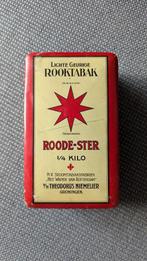 Ster Tabak Roode Ster blik, Verzamelen, Ophalen of Verzenden, Gebruikt, Overige, Overige merken