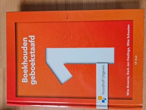 D.J.J. Heslinga - Boekhouden geboekstaafd 1, Boeken, Economie, Management en Marketing, Zo goed als nieuw, Management, Ophalen of Verzenden