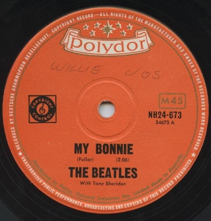 BEATLES Single MY BONNIE (Australië), Cd's en Dvd's, Vinyl Singles, Gebruikt, Pop, Verzenden