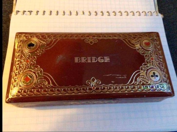Kaartspel💥Luxe Bridge Blik, Antiek en Kunst, Antiek | Speelgoed, Ophalen of Verzenden