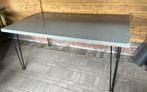 Keukentafel, Huis en Inrichting, Tafels | Eettafels, Ophalen, Overige materialen, Gebruikt, 100 tot 150 cm