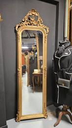 Antiek damspiegel/penantspiegel/kuifspiegel/schouwspiegel.., Antiek en Kunst, Antiek | Spiegels, Minder dan 100 cm, Ophalen of Verzenden