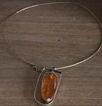 APARTE MOOIE ZILVERKLEURIGE KETTING PLUS HANGER, Sieraden, Tassen en Uiterlijk, Kettingen, Ophalen of Verzenden, Nieuw, Zilver