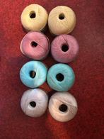 8 bollen mooi dun garen, Hobby en Vrije tijd, Breien en Haken, Ophalen of Verzenden, Nieuw, Breien of Haken, Wol of Garen