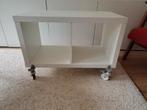 Ikea kallax tv meubel met wieltjes, Ophalen, Gebruikt, 100 tot 150 cm, Minder dan 100 cm