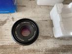 Prakticar 2,4/50 lens in orginele doos made in germany [1336, Ophalen of Verzenden, Zo goed als nieuw