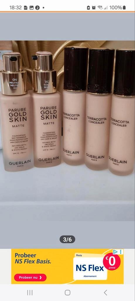 Guerlain Foundation & Concealers, Sieraden, Tassen en Uiterlijk, Uiterlijk | Cosmetica en Make-up, Zo goed als nieuw, Make-up