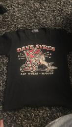 Dave Ayres T-shirt, Maat 48/50 (M), Zwart, Ophalen of Verzenden, Dave Ayres