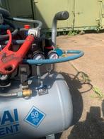 Hyundai Super Silent Compressor 50L, Doe-het-zelf en Verbouw, Compressors, Gebruikt, 6 tot 10 bar, Ophalen of Verzenden, Minder dan 200 liter/min