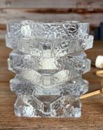 Vintage jaren 70 Peill & Putzler design tafellamp, Space Age, Gebruikt, Ophalen of Verzenden, Glas