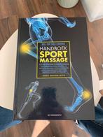 Handboek Sportmassage | Nieuwste versie, Ophalen of Verzenden, Zo goed als nieuw, W. Snellenberg
