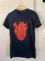Zwarte Cross dames t-shirt, Kleding | Dames, Ophalen of Verzenden, Gedragen, Blauw, Korte mouw