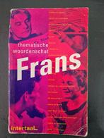 Frans thematische woordenschat boek, Ophalen of Verzenden, Zo goed als nieuw