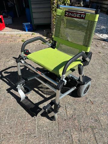 Zinger elektrische inklapbare rolstoel beschikbaar voor biedingen