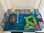Goede hamsterkooi kooi met inboedel - zie foto’s, Dieren en Toebehoren, Knaagdieren en Konijnen | Hokken en Kooien, Kooi, Minder dan 75 cm