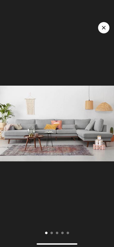 Ruime U-bank Wehkamp (2022), Huis en Inrichting, Banken | Bankstellen, Gebruikt, Hoekbank, Vierpersoons of meer, 300 cm of meer