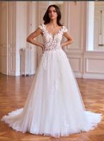 Nieuwe Limited Edition trouwjurk Kiara prinsessenjurk, Ophalen of Verzenden, Nieuw, Wit, Trouwjurk