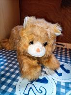 Zachte rode poes / kat knuffel 33 cm groot, Kinderen en Baby's, Speelgoed | Knuffels en Pluche, Ophalen of Verzenden, Poes