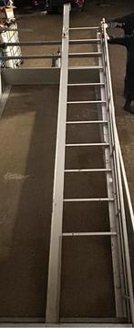 Uitklapbare vluchtladder 420 cm Jomy, Ophalen, Zo goed als nieuw