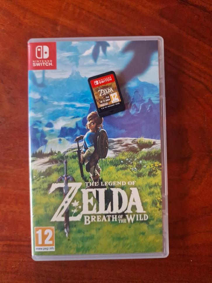 Zelda: Breath of the Wild - Nintendo Switch, Spelcomputers en Games, Games | Nintendo Switch, Zo goed als nieuw, Avontuur en Actie