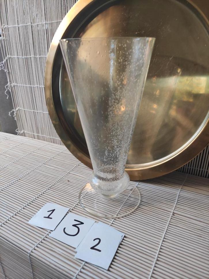 Vintage vaas, Antiek en Kunst, Antiek | Glas en Kristal, Ophalen of Verzenden