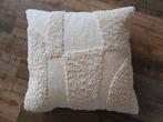 H&M Home SierKussen Beige/Creme 50x50 incl binnenkussen, Ophalen of Verzenden, Zo goed als nieuw, Beige, Vierkant