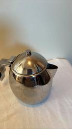 RVS koffie of thee kan, Ophalen of Verzenden, Zo goed als nieuw, Rvs