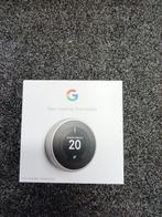 Google Nest Learning Thermostat - Slimme Thermostaat, Doe-het-zelf en Verbouw, Thermostaten, Ophalen of Verzenden, Nieuw