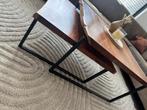 Salontafel Set van 2 Vierkant Addy Acaciahout!, Huis en Inrichting, Tafels | Salontafels, Ophalen, Gebruikt, 50 tot 100 cm, Vierkant