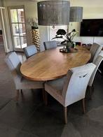 Houten Tafel - Oval mango, Ophalen, Gebruikt, 100 tot 150 cm, Eikenhout